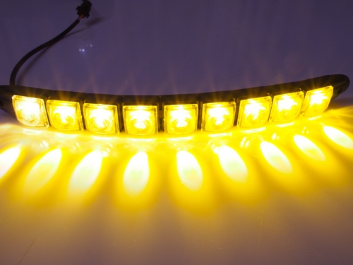 Elastyczne światła do jazdy dziennej LED 24 x 0.5 Wat Dual Color